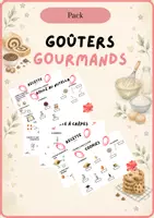Aperçu - Feuilles d'exercices - Kit pédagogique "recettes" - Page de couverture