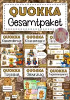 Vorschau - Arbeitsblätter - Quokkaklasse Materialpaket Klassentier Robbe - Deckblatt