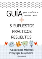Vista previa - Para docentes: organización, planificación y formación - Mega Pack Oposiciones PT: Guía de Resolución + 5 Casos Prácticos Completos (Formato LOMLOE) - Portada
