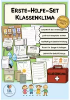 Vorschau - Arbeitsblätter - Erste-Hilfe-Set Klassenklima / schlechte Stimmung im Klassenraum / Classroom Management - Deckblatt