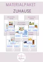 Vorschau - Bildkarten - Materialpaket: Zuhause - Deckblatt