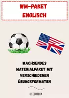 Vorschau - Spiele - Wachsendes Materialpaket: WM Englisch - Deckblatt