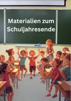 Vorschau - Anderer Materialtyp - Materialpaket Schuljahresende - Deckblatt