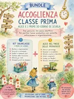 anteprima - Materiale di supporto/inclusione - Accoglienza in classe prima - Pagina di copertina