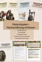 Vorschau - Test - Nacherzählung von Märchen - mit Hörtext - Deckblatt