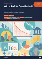 Vorschau - Arbeitsblätter - Wirtschaft & Gesellschaft – Exponentielle Entwicklungen analysieren - Deckblatt