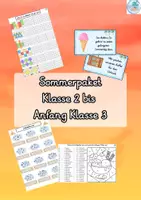 Vorschau - Arbeitsblätter - Materialpaket: Sommer - Deckblatt