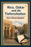 Vorschau - Arbeitsblätter - Rico, Oskar und die Tieferschatten: DEIN Materialpaket! - Deckblatt