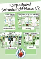 Vorschau - Stundenentwürfe - Komplettpaket Sachunterricht Klasse 1/2 - Deckblatt