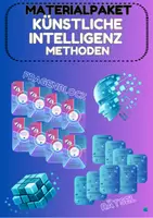 Vorschau - Unterrichtsreihen - Künstliche Intelligenz Materialpaket KI-Methoden T 1-8 + ( Rätselteil) Jg. 8-10 / Weiterbildung - Deckblatt