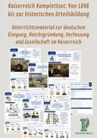 Vorschau - Unterrichtsreihen - Kaiserreich Komplettset: Von 1848 bis zur historischen Urteilsbildung - Deckblatt