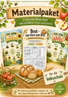 Vorschau - Arbeitsblätter - Materialpaket: Natur, Getreide & Pflanzen - Deckblatt