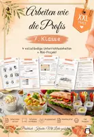 Vorschau - Stundenentwürfe - XXL-Paket - Arbeiten wie die Profis - Ernährung und Soziales 7. Klasse - Deckblatt