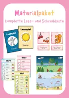 Vorschau - Spiele - Materialpaket - Lese- & Schreibkiste - alle Materialien - Deckblatt