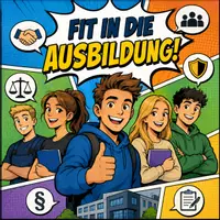 Vorschau - Stundenentwürfe - 🧭 Orientierung in der Ausbildung Ausbildungsbetrieb, Jugendarbeitsschutz und Ausbildungspraxis verstehen. 5er Paket. - Deckblatt