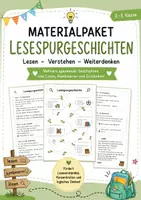 Vorschau - Arbeitsblätter - Materialpaket - Lesespurgeschichten - Deckblatt