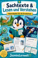Vorschau - Arbeitsblätter - Sachtexte & Lesen und Verstehen – Das große Materialpaket für die Grundschule - Deckblatt