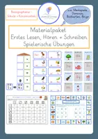 Vorschau - Spiele - Anfangsunterricht: Lesen, Hören, Schreiben - Klasse 1-2 - Materialpaket: Spiele - Deckblatt