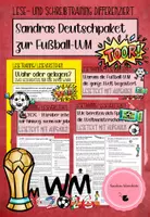Vorschau - Arbeitsblätter - Sandras DEUTSCH-Paket zur Fußball-WM - Deckblatt