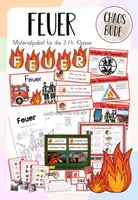 Vorschau - Unterrichtsreihen - Feuer und Feuerwehr - Materialpaket für die 3./4. Klasse - Deckblatt