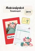 Vorschau - Arbeitsblätter - Axolotlklasse Materialpaket Krankenpost - Deckblatt