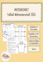 Vorschau - Arbeitsblätter - Materialpaket Fußball WM 2026 - Deckblatt
