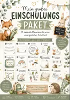 Vorschau - Arbeitsblätter - Großes Einschulungs-Bundle – Liebevolle Materialien für einen unvergesslichen Schulstart - Deckblatt