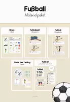 Vorschau - Unterrichtsreihen - Materialpaket Fußball (Grundschule) - Deckblatt