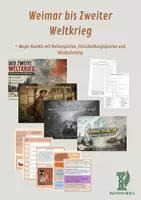 Vorschau - Stundenentwürfe - Weimar bis Zweiter Weltkrieg – Mega-Bundle mit Rollenspielen, Entscheidungsspielen und Wiederholung - Deckblatt