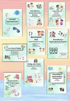 Vorschau - Stundenentwürfe - Sommerschule DaZ – XXL Bundle für die Grundschule | Sprachförderung, Lesen, Schreiben & Sprechen Klasse 1–2 - Deckblatt