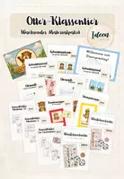 Vorschau - Arbeitsblätter - Otter-Klassentier wachsendes Materialpaket - Deckblatt