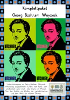 Vorschau - Stundenentwürfe - Komplettpaket: Georg Büchner "Woyzeck" - Deckblatt