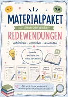 Vorschau - Stundenentwürfe - Materialpaket - Unterrichtseinheit Redewendungen erforschen - Deckblatt