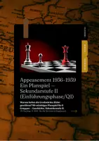 Vorschau - Stundenentwürfe - Materialpaket: NS-Wirtschaftspolitik und Appeasement (Kl. 9/Q2) - Deckblatt