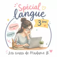 Aperçu - Préparation de séance / Séance complète - Pack complet langue 3e – grammaire & conjugaison (testé en classe !) - Page de couverture