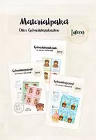 Vorschau - Anderer Materialtyp - Otterklasse Geburtstagskarten Materialpaket - Deckblatt