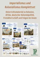 Vorschau - Unterrichtsreihen - Imperialismus und Kolonialismus - Komplettset Unterrichtsmaterial zu Kolonien, Afrika, deutscher Kolonialpolitik, Fremdherrschaft und Folgen bis heute - Deckblatt
