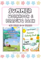 Vista previa - Manualidades / Dibujos para colorear - SUMMER ACTIVITY AND READING BOOK PACK (8-10 YEARS) - Portada