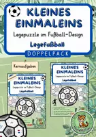 Vorschau - Anderer Materialtyp - Legepuzzle Doppelpack | kleines Einmaleins Kernaufgaben und kleines Einmaleins | Legefußball - Deckblatt