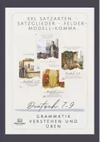 Vorschau - Unterrichtsreihen - Grammatik Materialpaket: Satzbau, Satzarten, Feldermodell, Kommasetzung, das/dass - Deckblatt