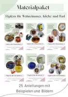 Vorschau - Arbeitsblätter - Materialpaket Töpfern für Wohnzimmer, Küche und Bad - Deckblatt