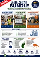 Vorschau - Unterrichtsreihen - Lagerlogistik Kennzahlen- & Prozessoptimierung Sparpaket - Deckblatt
