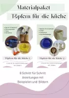Vorschau - Arbeitsblätter - Materialpaket Töpfern für die Küche - Deckblatt