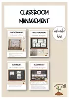 Vorschau - Poster - Materialpaket Classroom Management - Deckblatt