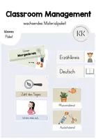 Vorschau - Arbeitsblätter - MATERIALPAKET - Klassenleitung - Classroom Management (kleines Paket) - Deckblatt