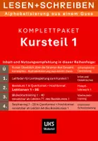 Vorschau - Unterrichtsreihen - LESEN+SCHREIBEN Kursteil 1 - komplett - Deckblatt