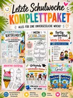 Vorschau - Stundenentwürfe - Schuljahresende - Deckblatt