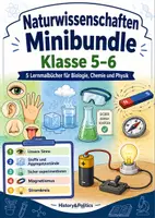 Vorschau - Arbeitsblätter - Naturwissenschaften Minibundle Klasse 5–6 - Deckblatt