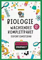 Vorschau - Stundenentwürfe - Biologie Unterrichtsmaterial – Komplett-Bundle (120+ Materialien, wächst stetig!) - Deckblatt