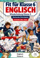 Vorschau - Arbeitsblätter - Fit für Klasse 6 Englisch Materialpaket - Deckblatt